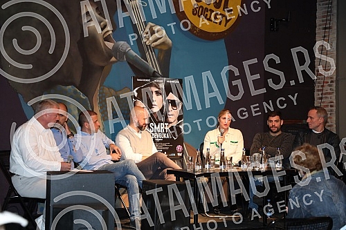 On the occasion of the premiere of the play Death and the Girl based on the play by Ariel Dorfman in the Bitef theater, a press conference was held in the Bitef club.Povodom premijere predstave Smrt i devojka prema drami Arijela Dorfmana u Bitef te