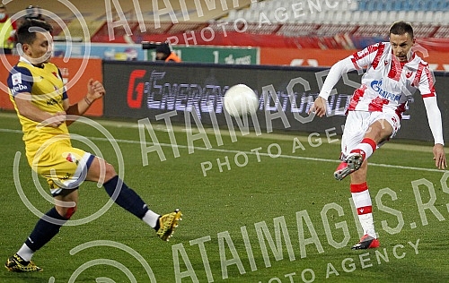 The match of the 24th round of the Linglong Super League of Serbia between FC Red Star and FC Proleter Novi Sad was played at the Rajko Mitic Stadium.Utakmica 24. kola Linglong Super lige Srbije izmedju FK Crvena zvezda i FK Proleter Novi sad odigr