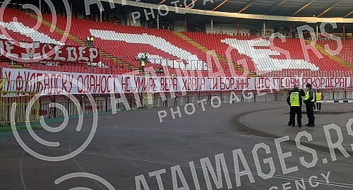 The match of the 24th round of the Linglong Super League of Serbia between FC Red Star and FC Proleter Novi Sad was played at the Rajko Mitic Stadium.Utakmica 24. kola Linglong Super lige Srbije izmedju FK Crvena zvezda i FK Proleter Novi sad odigr
