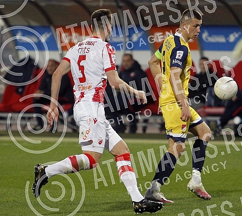 The match of the 24th round of the Linglong Super League of Serbia between FC Red Star and FC Proleter Novi Sad was played at the Rajko Mitic Stadium.Utakmica 24. kola Linglong Super lige Srbije izmedju FK Crvena zvezda i FK Proleter Novi sad odigr