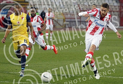 The match of the 24th round of the Linglong Super League of Serbia between FC Red Star and FC Proleter Novi Sad was played at the Rajko Mitic Stadium.Utakmica 24. kola Linglong Super lige Srbije izmedju FK Crvena zvezda i FK Proleter Novi sad odigr
