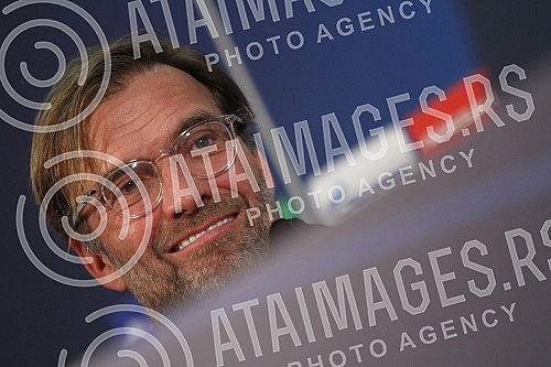 Press conference of Jurgen Klopp before the match of 4 rounds of Group C in the Champions League.Pres konferencija Jirgena Klopa pred utakmicu 4 kola grupe C u Ligi sampiona.