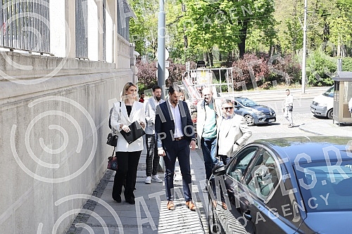 French Ambassador Pierre Cochard presented the National Order of Merit to basketball player Natasa Kovacevic StojakovicAmbasador Francuske Pjer Kosar urucio je Nacionalni orden za zasluge kosarkasici Natasi Kovacevic Stojakovic.