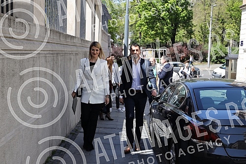 French Ambassador Pierre Cochard presented the National Order of Merit to basketball player Natasa Kovacevic StojakovicAmbasador Francuske Pjer Kosar urucio je Nacionalni orden za zasluge kosarkasici Natasi Kovacevic Stojakovic.