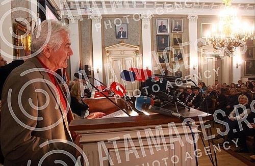 The Captain Misa Anastasijevic Awards were presented at the Rectorate of the University of Belgrade.U Rektoratu Beogradskog univerziteta urucene su nagrade Kapetan Misa Anastasijevic.