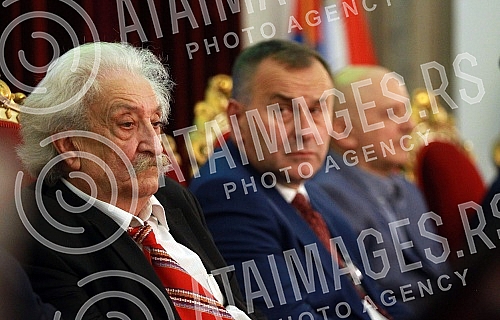 The Captain Misa Anastasijevic Awards were presented at the Rectorate of the University of Belgrade.U Rektoratu Beogradskog univerziteta urucene su nagrade Kapetan Misa Anastasijevic.