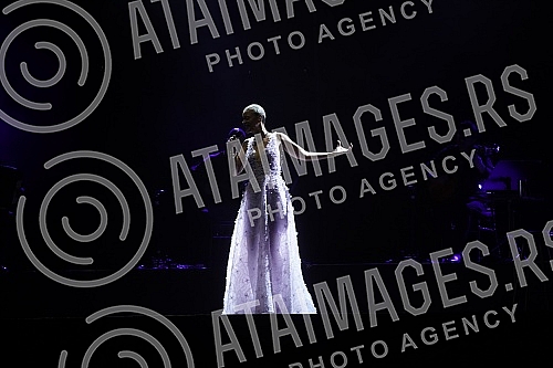 The performance of fado diva Mariza at the first Belgrade River Fest on the Geozavoda plateau, on the banks of the Sava River, in an open-air concert hall built just for this occasion.Nastup fado dive Marize na prvom festivalu Belgrade River Fest n