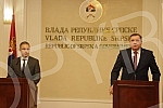 Serbian member and BiH Presidency chairman Milorad Dodik met with serbian defense minister Nebojsa Stefanovic in Banja Luka. Srpski clan i predsjedavajuci Predsjednistva BiH Milorad Dodik sastao se u Banjaluci sa ministrom odbrane Srbije Nebojsom S