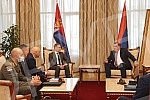 Serbian member and BiH Presidency chairman Milorad Dodik met with serbian defense minister Nebojsa Stefanovic in Banja Luka. Srpski clan i predsjedavajuci Predsjednistva BiH Milorad Dodik sastao se u Banjaluci sa ministrom odbrane Srbije Nebojsom S