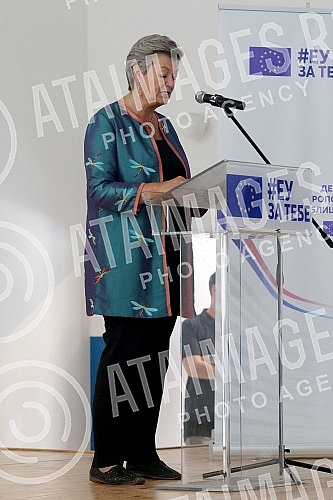 Visit of Ylva Johansson, European Commissioner for Internal Affairs and Migration, to the reception center in Obrenovac and a tour of the reconstructed facilities within the complex.Poseta Ilve Johanson, evropske komesarke za unutrasnje poslove i m