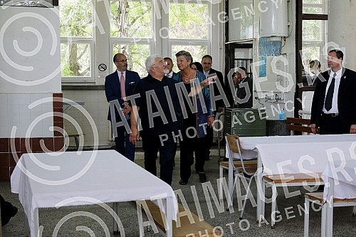 Visit of Ylva Johansson, European Commissioner for Internal Affairs and Migration, to the reception center in Obrenovac and a tour of the reconstructed facilities within the complex.Poseta Ilve Johanson, evropske komesarke za unutrasnje poslove i m