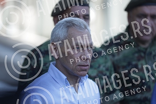 Deputy Prime Minister and Minister of Defense Nebojsa Stefanovic, Chief of General Staff of the Serbian Army General Milan Mojsilovic, Ambassador of the Russian Federation Aleksandar Bocan-Kharcenko and Defense Envoy Major General Aleksandar Zincenko