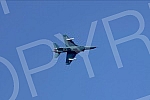 The plane of the Serbian Army patrolled the airspace above the administrative crossing Jarinje.Avion Vojske Srbije patrolirala vazdusnim prostorom iznad administrativnog prelaza Jarinje.