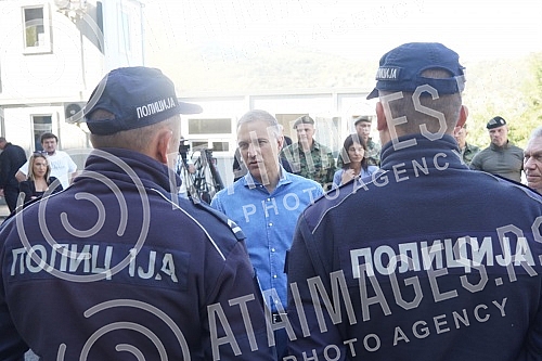 Deputy Prime Minister and Minister of Defense Nebojsa Stefanovic, Chief of General Staff of the Serbian Army General Milan Mojsilovic, Ambassador of the Russian Federation Aleksandar Bocan-Kharcenko and Defense Envoy Major General Aleksandar Zincenko