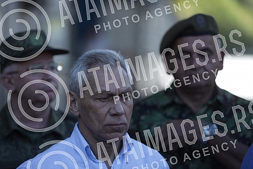 Deputy Prime Minister and Minister of Defense Nebojsa Stefanovic, Chief of General Staff of the Serbian Army General Milan Mojsilovic, Ambassador of the Russian Federation Aleksandar Bocan-Kharcenko and Defense Envoy Major General Aleksandar Zincenko