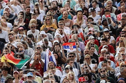 The world's first racket, Novak Djokovic (SRB) and the eighth player on the planet Andrey Rublev (RUS) are playing in the final of the Serbia Open tennis tournament.U finalu teniskog turnira Serbia Open igraju prvi reket sveta, Novak Djokovic (SRB