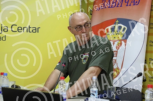 The press conference entitled 