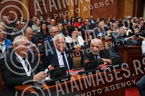 Continuation of the constitutive session of the National Assembly of the Republic of Serbia and the election of the President and Vice President of the National Assembly.Nastavak konstitutivne sednice Narodne skupstine Republike Srbije i izbor pred