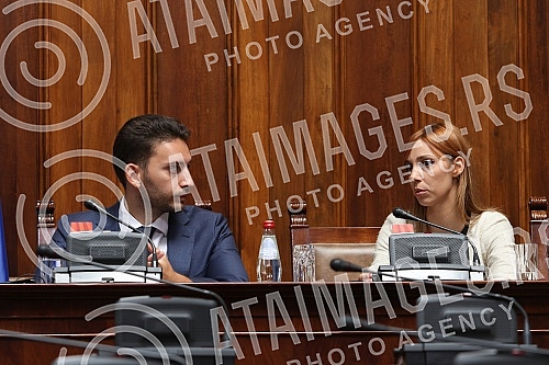 Continuation of the constitutive session of the National Assembly of the Republic of Serbia and the election of the President and Vice President of the National Assembly.Nastavak konstitutivne sednice Narodne skupstine Republike Srbije i izbor pred