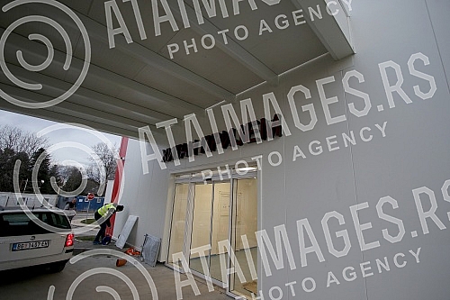 Covid Hospital in Batajnica, built in just four months, is ready to receive the first patients, who will enter the health facility today after 5 p.m.Covid bolnica u Batajnici, izgradjena za samo cetiri meseca, spremna je za prijem prvih pacijenata,