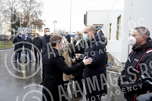 Covid Hospital in Batajnica, built in just four months, is ready to receive the first patients, who will enter the health facility today after 5 p.m.Covid bolnica u Batajnici, izgradjena za samo cetiri meseca, spremna je za prijem prvih pacijenata,