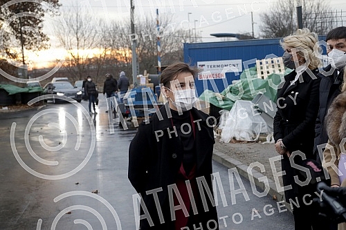 Covid Hospital in Batajnica, built in just four months, is ready to receive the first patients, who will enter the health facility today after 5 p.m.Covid bolnica u Batajnici, izgradjena za samo cetiri meseca, spremna je za prijem prvih pacijenata,