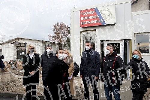 Covid Hospital in Batajnica, built in just four months, is ready to receive the first patients, who will enter the health facility today after 5 p.m.Covid bolnica u Batajnici, izgradjena za samo cetiri meseca, spremna je za prijem prvih pacijenata,