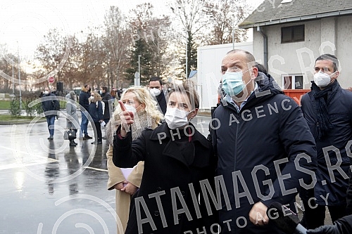 Covid Hospital in Batajnica, built in just four months, is ready to receive the first patients, who will enter the health facility today after 5 p.m.Covid bolnica u Batajnici, izgradjena za samo cetiri meseca, spremna je za prijem prvih pacijenata,