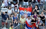 On the terrace of the City Assembly, a solemn reception was organized for the women's basketball team, which won a gold medal at the European Championship. Na terasi Skupstine grada organzovan je svecani docek zenske kosarkaske reprezentacije, koje