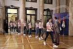 The President of Serbia, Aleksandar Vucic, received in the Presidency the women's basketball national team of Serbia, which won a gold medal at the European Championship.Predsednik Srbije Aleksandar Vucic primio je  u Predsednistvu zensku kosarkask