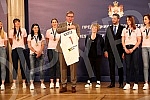 The President of Serbia, Aleksandar Vucic, received in the Presidency the women's basketball national team of Serbia, which won a gold medal at the European Championship.Predsednik Srbije Aleksandar Vucic primio je  u Predsednistvu zensku kosarkask