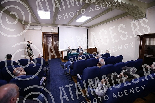 Organized by the Committee for Minorities and Human Rights of SANU, Dr. Zoran Lutovac gave a lecture 