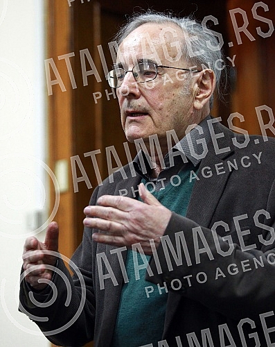 Organized by the Committee for Minorities and Human Rights of SANU, Dr. Zoran Lutovac gave a lecture 