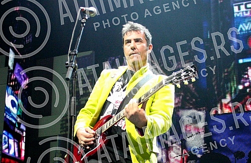 Concert of Zoran Kiki Lesendric and Group Piloti held in Belgrade arena.Koncert Zorana Kiki Lesendrica i Pilota odrzan u Beogradskoj areni.