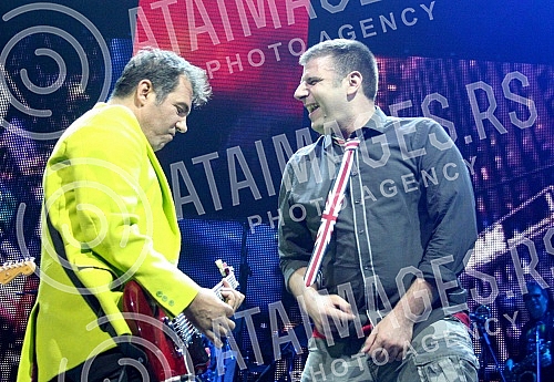 Concert of Zoran Kiki Lesendric and Group Piloti held in Belgrade arena.Koncert Zorana Kiki Lesendrica i Pilota odrzan u Beogradskoj areni.
