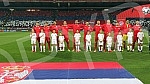 FIFA World Cup qualification match between Serbia and Georgia held at 
