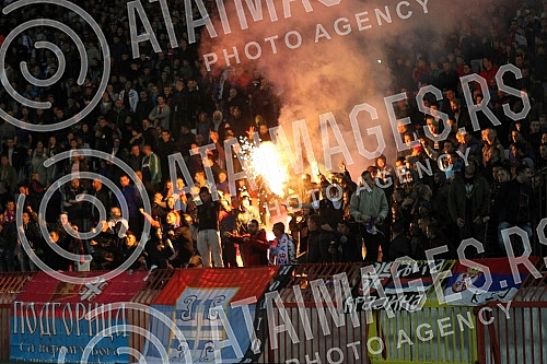FIFA World Cup qualification match between Serbia and Georgia held at 