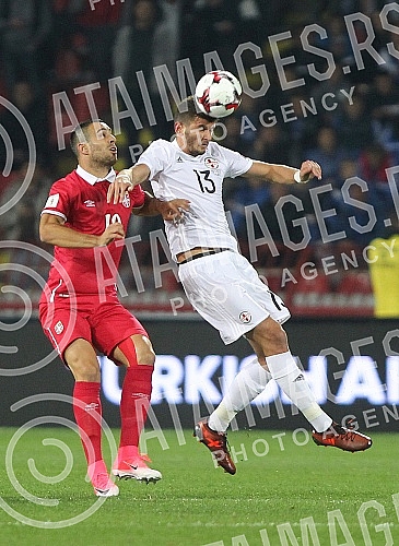 FIFA World Cup qualification match between Serbia and Georgia held at 