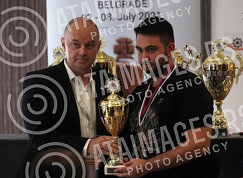 Closing of the first international open chess championship of Serbia 