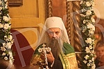 His Holiness Serbian Patriarch Porfirije arrived at the Church of the Nativity of the Most Holy Mother of God in Sarajevo, where he was welcomed by His Eminence Metropolitan Hrizostom of Dabro-Bosnia with the clergy of the Serbian Orthodox Church. Pa