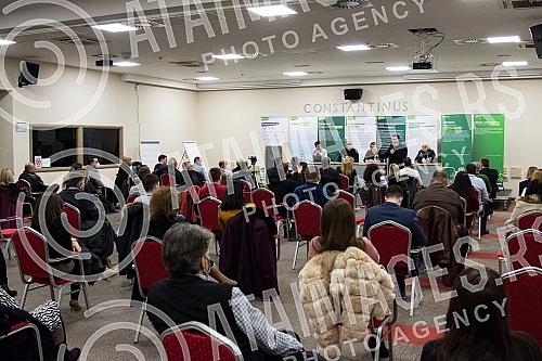 A panel discussion on the topic of social protection and social justice of the representatives Together for Serbia, Let's not drown Belgrade and the European Green Party and the Environmental Uprising was held at the Tami Residence Hotel in Nis.Pan