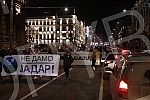In front of the Presidency of Serbia, despite the ban on the gathering, several hundred citizens gathered at a protest organized by the organization Kreni - Promeni, demanding a ban on the extraction of pine and lithium.Ispred Predsednistva Srbije,