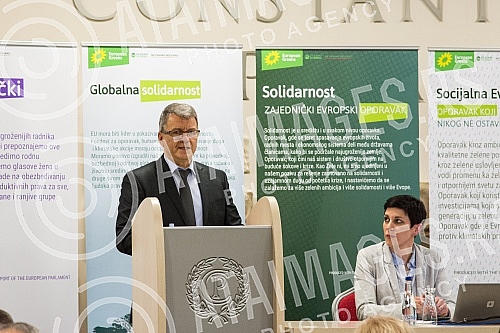 A panel discussion on the topic of social protection and social justice of the representatives Together for Serbia, Let's not drown Belgrade and the European Green Party and the Environmental Uprising was held at the Tami Residence Hotel in Nis.Pan