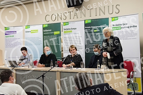A panel discussion on the topic of social protection and social justice of the representatives Together for Serbia, Let's not drown Belgrade and the European Green Party and the Environmental Uprising was held at the Tami Residence Hotel in Nis.Pan