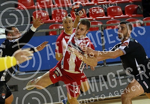 The Serbian Cup - Region Belgrade match between RK Oblici and MRK Crvena zvezda Grundfos.Utakmica Kupa Srbije - Region Beograd izmedju RK Oblici i MRK Crvena zvezda Grundfos.