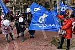 The Education Union of Serbia and the Education Workers' Union of Serbia organized a protest.Sindikat obrazovanja Srbije i Sindikat radnika u prosveti Srbije organizovali su protest.