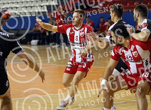 The Serbian Cup - Region Belgrade match between RK Oblici and MRK Crvena zvezda Grundfos.Utakmica Kupa Srbije - Region Beograd izmedju RK Oblici i MRK Crvena zvezda Grundfos.