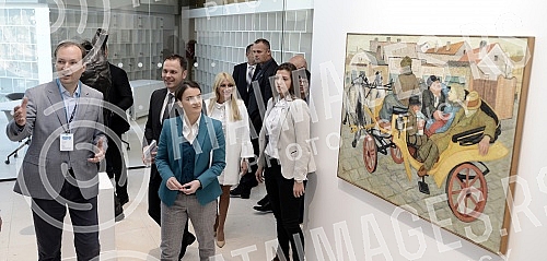 Opening of the renovated building of the Museum of Contemporary Art.Otvaranje renovirane zgrade Muzeja savremene umetnosti.