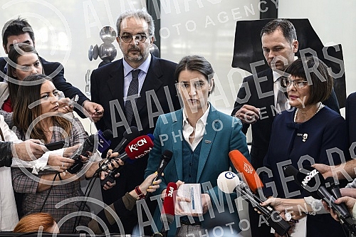 Opening of the renovated building of the Museum of Contemporary Art.Otvaranje renovirane zgrade Muzeja savremene umetnosti.