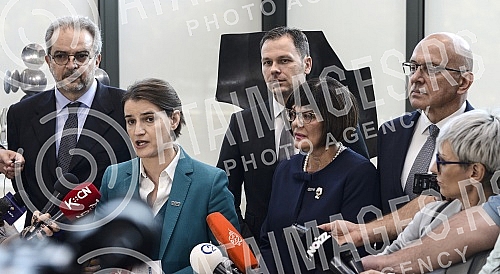 Opening of the renovated building of the Museum of Contemporary Art.Otvaranje renovirane zgrade Muzeja savremene umetnosti.